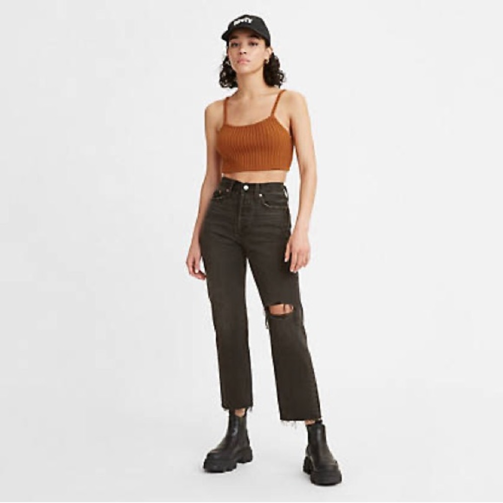 NWT Levi’s High Rise Wedgie Straight Jeans Size 27